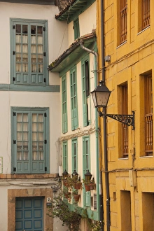 Spain, Asturias Region, Asturias Province, Oviedo, town architecture