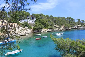 Images Dated 16th April 2017: Spain, Balearic Islands, Mallorca, Santanyi, Cala Figuera