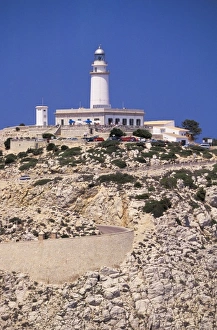 Spain, Balearics, Mallorca, Cap de Formentor. Cap de Formentor Lighthouse
