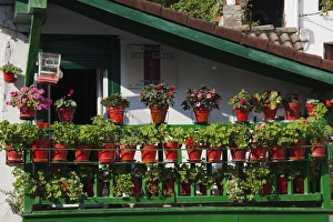 Images Dated 16th October 2011: Spain, Basque Country Region, Guipuzcoa Province, Hondarribia, La Marina, old fishermen s