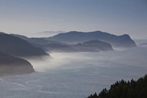 Images Dated 17th October 2011: Spain, Basque Country Region, Vizcaya Province, Cabo Machichaco cape, seascape, Basque