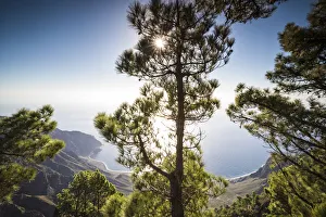 Spain, Canary Islands, El Hierro Island, Mirador de las Playas