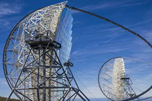 Prints of Spain, Canary Islands, La Palma Island, Parque Nacional Caldera de Taburiente national park, Roque de los Muchachos Observatory, The Florian Goebel MAGIC Telescopes Images Dated 2019 November: Spain, Canary Islands, La Palma Island, Parque Nacional Caldera de Taburiente national