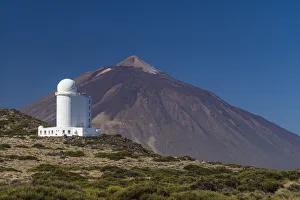 Spain, Canary Islands, Tenerife Island, El Teide Mountain, Observatorio del Teide