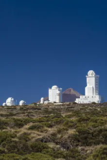 Spain, Canary Islands, Tenerife Island, El Teide Mountain, Observatorio del Teide