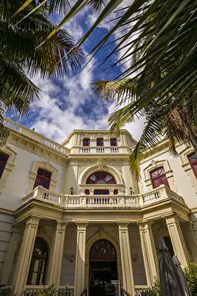 Spain, Canary Islands, Tenerife Island, San Cristobal de La Laguna, Casino de La Laguna