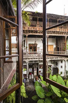 Spain, Canary Islands, Tenerife Island, La Orotava, Casa de los Balcones