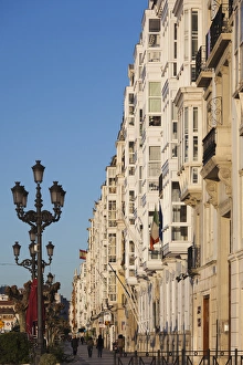 Images Dated 21st October 2011: Spain, Cantabria Region, Cantabria Province, Santander, waterfront buildings