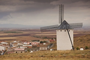 Spain, Castile-La Mancha Region, Ciudad Real Province, La Mancha Area, Campo de Criptana