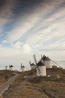 Images Dated 3rd November 2011: Spain, Castile-La Mancha Region, Toledo Province, La Mancha Area, Consuegra, antique
