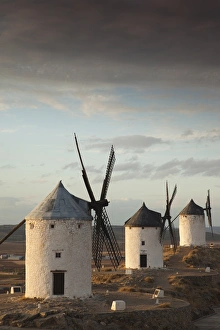 Images Dated 3rd November 2011: Spain, Castile-La Mancha Region, Toledo Province, La Mancha Area, Consuegra, antique