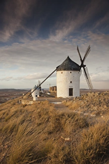 Images Dated 3rd November 2011: Spain, Castile-La Mancha Region, Toledo Province, La Mancha Area, Consuegra, antique