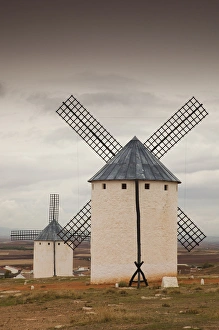 Spain, Castile-La Mancha Region, Ciudad Real Province, La Mancha Area, Campo de Criptana