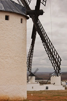 Images Dated 4th November 2011: Spain, Castile-La Mancha Region, Ciudad Real Province, La Mancha Area, Campo de Criptana