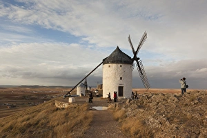 Images Dated 3rd November 2011: Spain, Castile-La Mancha Region, Toledo Province, La Mancha Area, Consuegra, antique