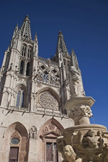 Spain, Castilla y Leon Region, Burgos Province, Burgos, Burgos Cathedral
