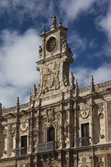 Images Dated 24th October 2011: Spain, Castilla y Leon Region, Leon Province, Leon, Convento de San Marcos, former convent