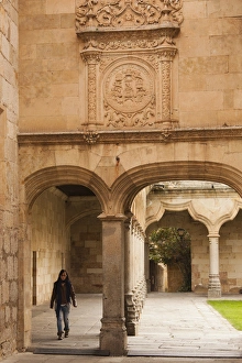 Images Dated 25th October 2011: Spain, Castilla y Leon Region, Salamanca Province, Salamanca, University of Salamanca