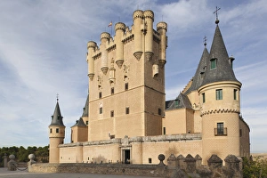 Images Dated 7th October 2011: Spain, Castilla y Leon Region, Segovia Province, Segovia, The Alcazar