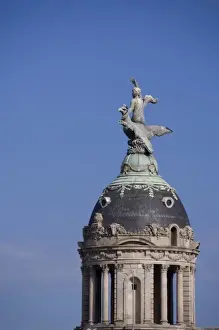 Images Dated 30th May 2008: Spain, Catalonia, Barcelona. Barcelona roof top views from Casa Batllo