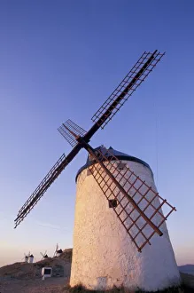 Consuegra Prints: Spain, Consuegra, Castile-La Mancha Windmills