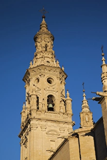 Spain, La Rioja Region, La Rioja Province, Logrono, Cathedral of Santa Maria de la Redonda