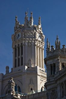 Images Dated 6th November 2011: Spain, Madrid, Plaza de la Cibeles, Palacio de Communicaciones, once the world s