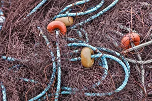 Still Life Prints: Spain, Menorca. Fishing nets