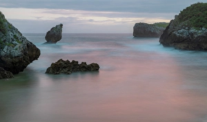 Sea Stack Prints: Spain, Playa Buelna