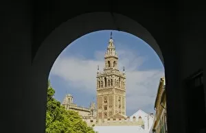 Images Dated 28th March 2007: Spain, Seville. The Cathedral of Seville, Cathedral de Sevilla. View of the Cathedral