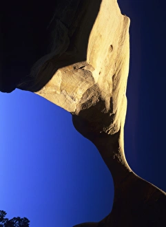 Jerry Ginsberg Prints: Top span of Metate Arch in Devils Garden, Grand Staircase Escalante National Monument