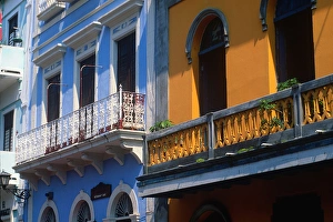 Old San Juan Prints: Spanish Colonial Architecture, Old San Juan