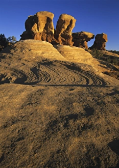 Spectacular hoodoos in Devils Garden, Grand Staircase Escalante National Monument