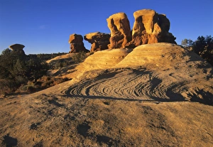 Spectacular hoodoos in Devils Garden, Grand Staircase Escalante National Monument