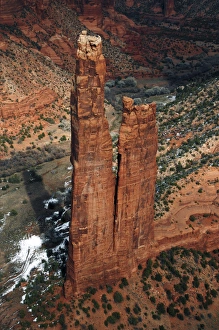 Height Prints: Spider Rock, Canyon de Chelly, Chinley, Arizona, USA