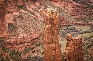 Images Dated 4th April 2012: Spider Rock, Canyon de Chelly National Monument, Arizona, USA