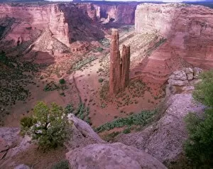 Images Dated 2nd July 2007: Spider Rock, Canyon de Chelly National Monument, Navajo Nation, Arizona