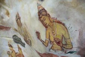 Images Dated 14th February 2017: Sri Lanka, Sirigiya, ancient Rock Fortress dating back to the first millennium