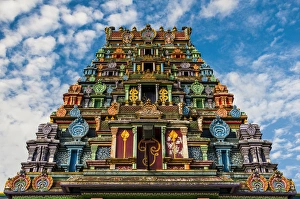 Images Dated 10th July 2012: Sri Siva Subramaniya hindu temple, Nadi, Viti levu, Fiji