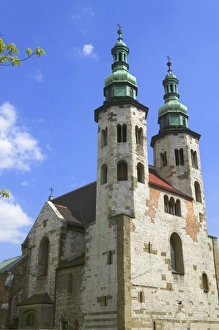 Krakow Prints: St Andrew Church, Krakow, Poland