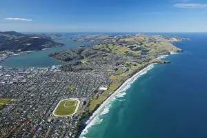 Shoreline Prints: St Clair and St Kilda Beaches, Otago Harbour and Otago Peninsula, Dunedin, Otago