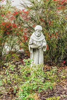 Images Dated 20th October 2022: St. Francis statue, Saint Augustine, Florida. Founded 1565