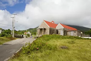 Images Dated 5th December 2006: St. Georges Anglican Church, 1842 - Windward Beach, Nevis