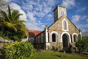 St. Kitts and Nevis, Nevis. Charlestown, St. Pauls Anglican Church exterior