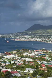 St. Kitts and Nevis, St. Kitts. Basseterre, morning