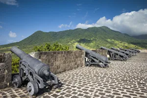 Fort Prints: St. Kitts and Nevis, St. Kitts. Brimstone Hill Fortress