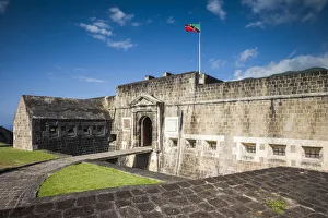 Images Dated 2nd February 2017: St. Kitts and Nevis, St. Kitts. Brimstone Hill Fortress