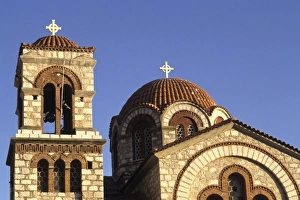 Olympic Prints: St Nicholas Greek Orthodox Church in Delphi Greece