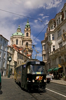 Images Dated 4th May 2004: St. Nicholass Church, Czech Republic, prague