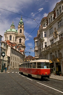 Images Dated 4th May 2004: St. Nicholass Church, Czech Republic, prague